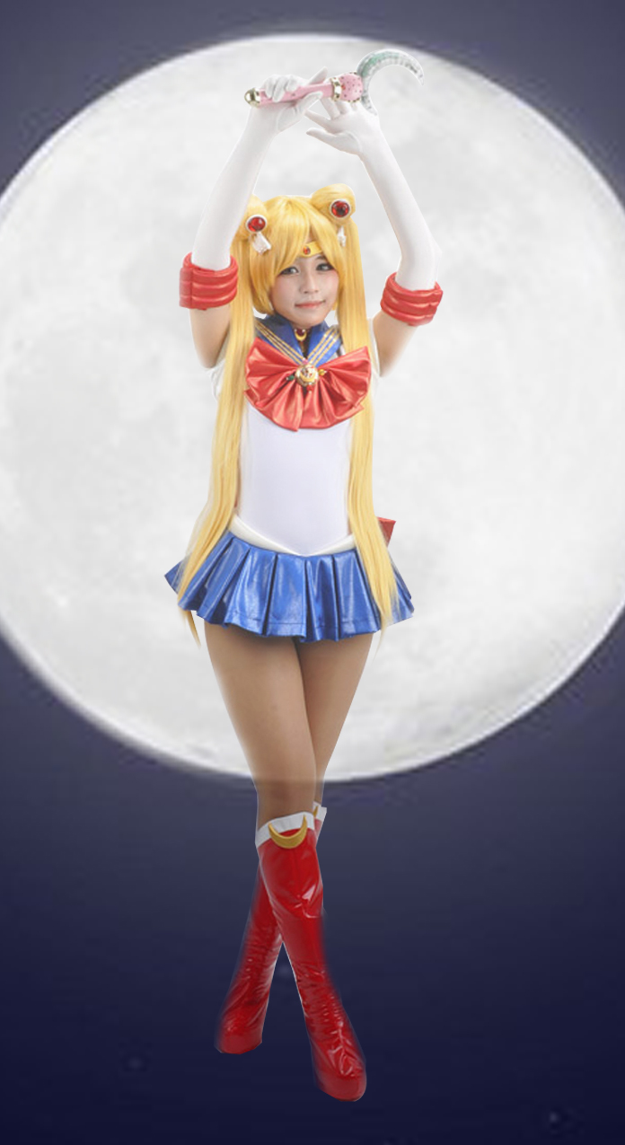 Sailor Moon Princess Sailor Moon Tsukino Usagi Make Up Suit Cosplay Costume